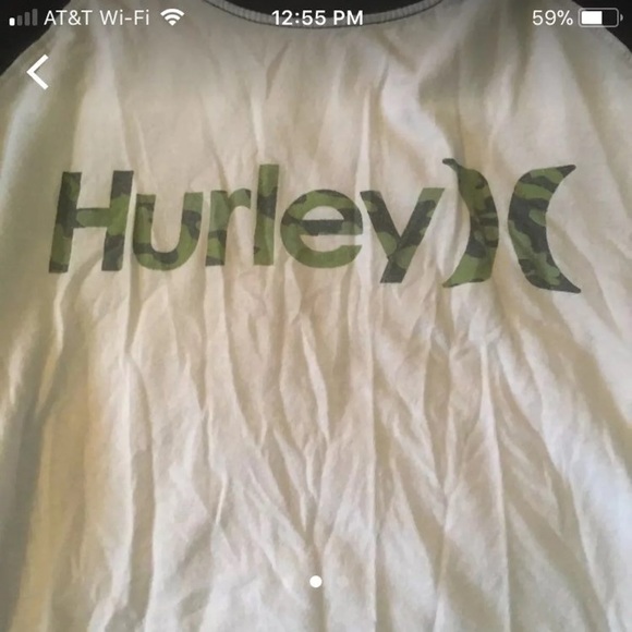Hurley baseball tee - Picture 2 of 3